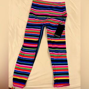 NWT K-Deer Multi Stripe Capri in Pixie Sz M—Free Shipping